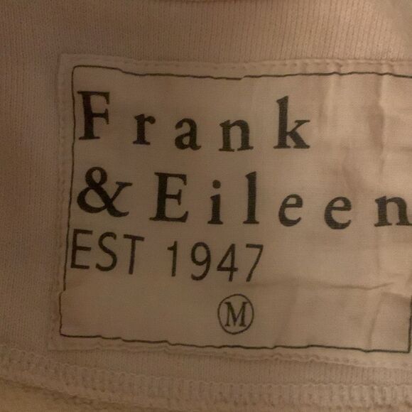 FRANK & EILEEN NEW TRIPLE FLEECE BELFAST ENGLISH PEACOAT IN BISCOTTI M - Picture 6 of 8